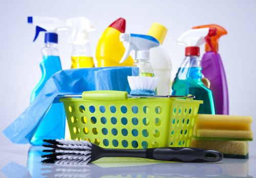Supplier audit and compliance review in a cleaning services supply chain