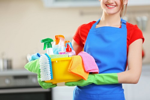 Detail-focused post-construction cleaning in SW9 for windows, frames, and surfaces