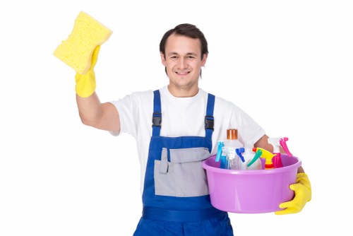 Professional house cleaning in SW9 living room