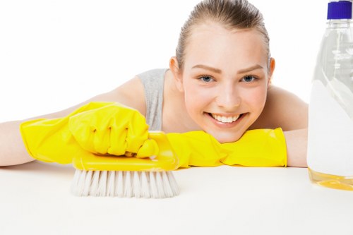 Office cleaning service in SW9 maintaining a tidy workplace